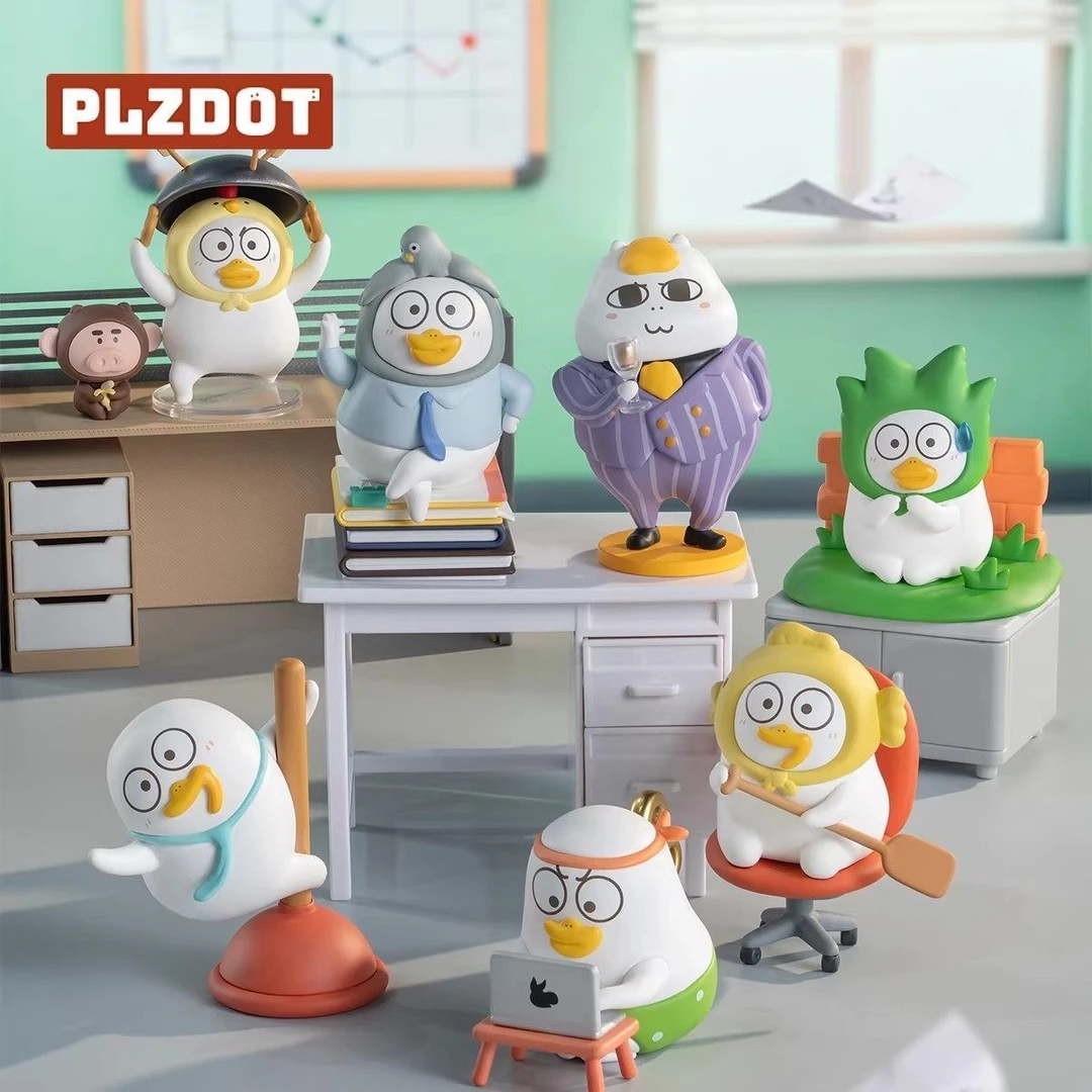 【拆盒】小刘鸭 专业团队系列MINI盲盒潮玩手办可爱摆件