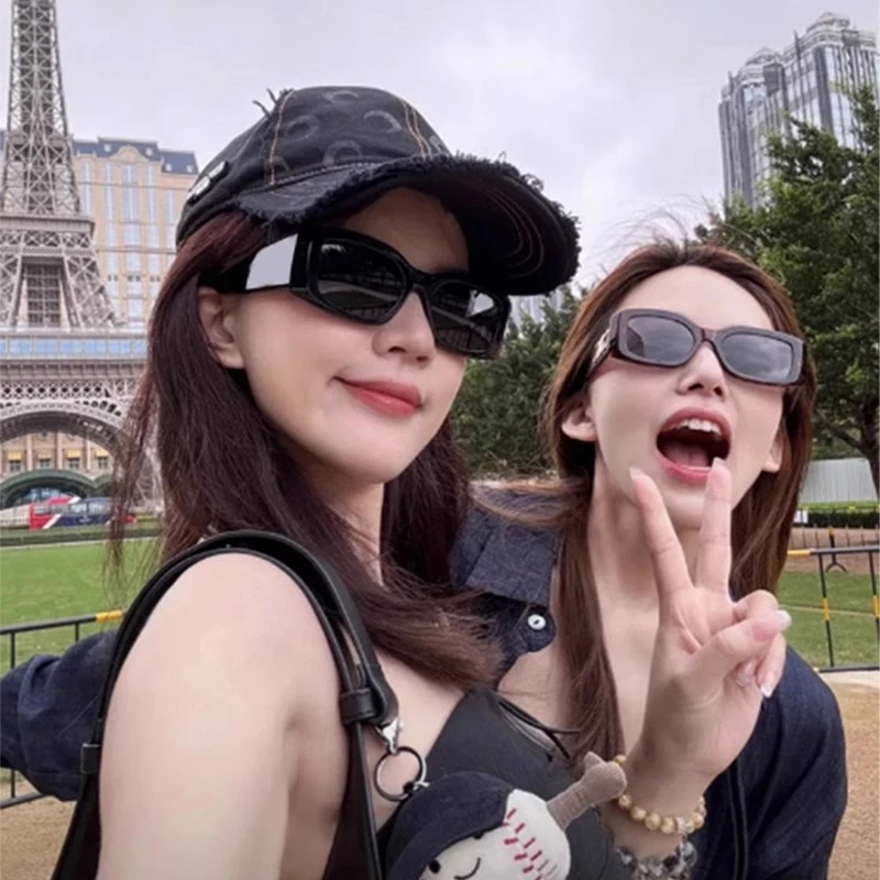 露丝同款方形墨镜女款2025新款高档太阳镜户外时尚遮阳防紫外线潮