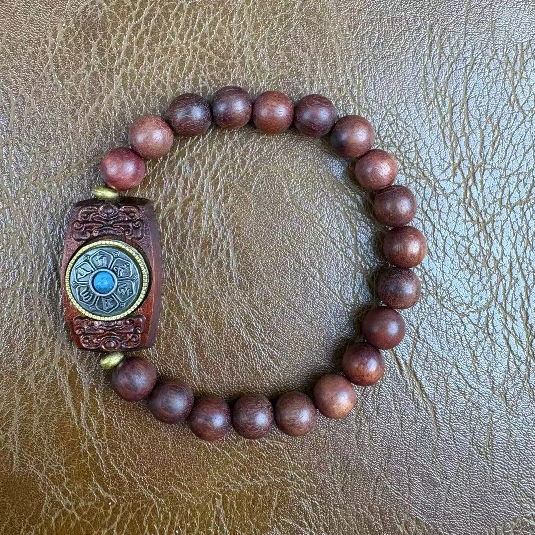 江山文玩阁清货链接（无礼盒）时来血檀@@YS985