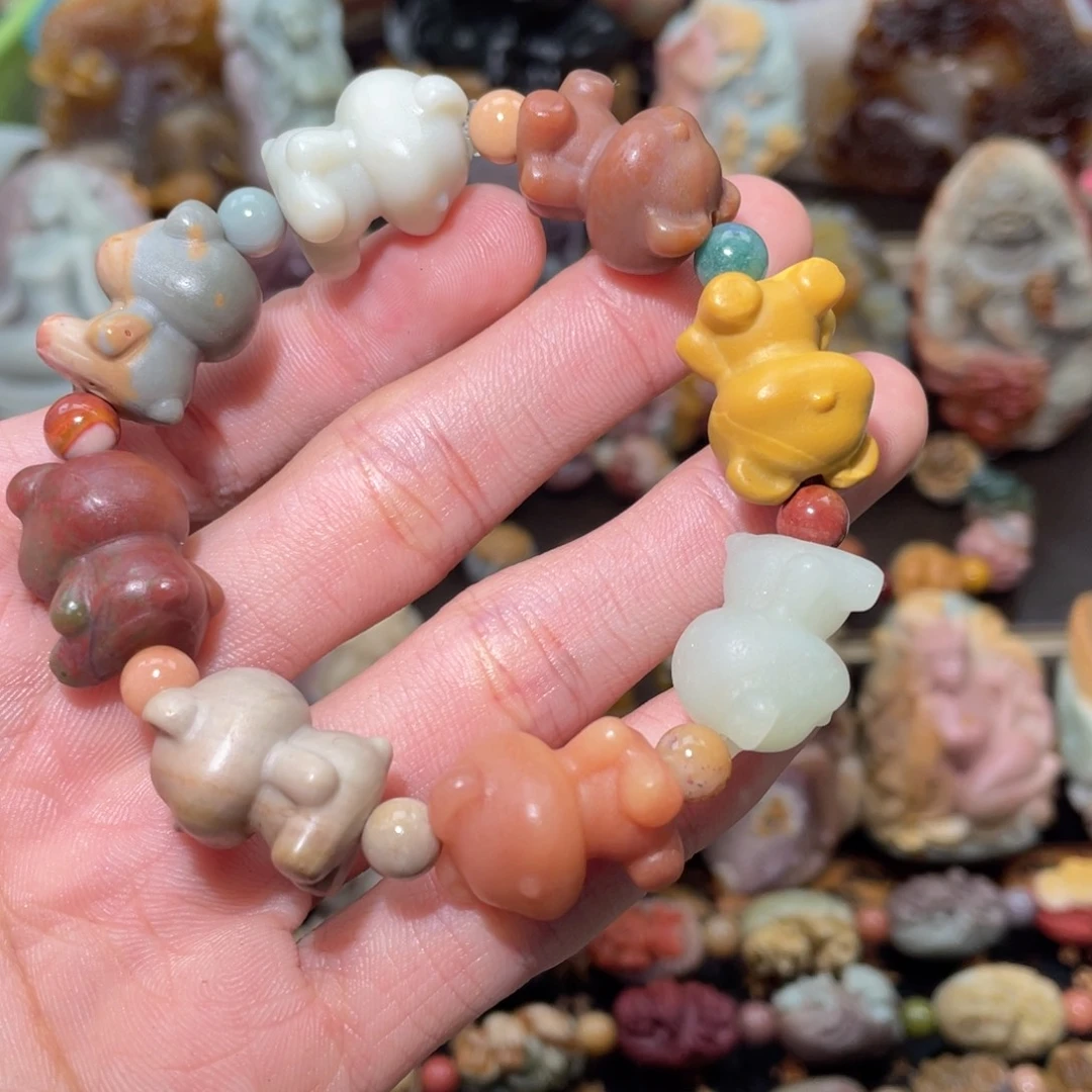 石英质玉未镶嵌手串