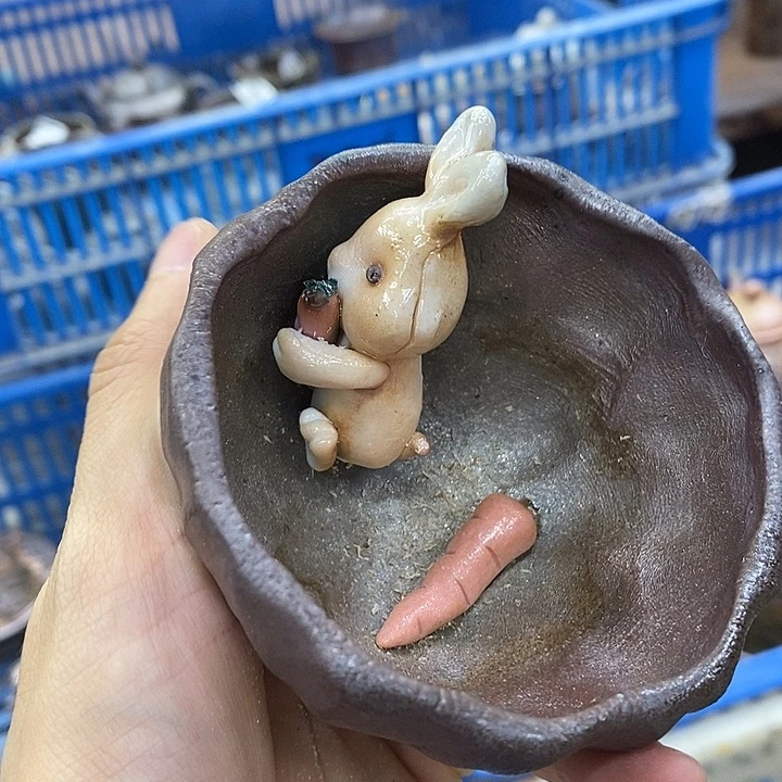 陶园柴烧，精品高货584瑕疵