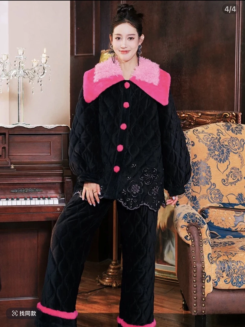 轻奢保暖时尚家居服