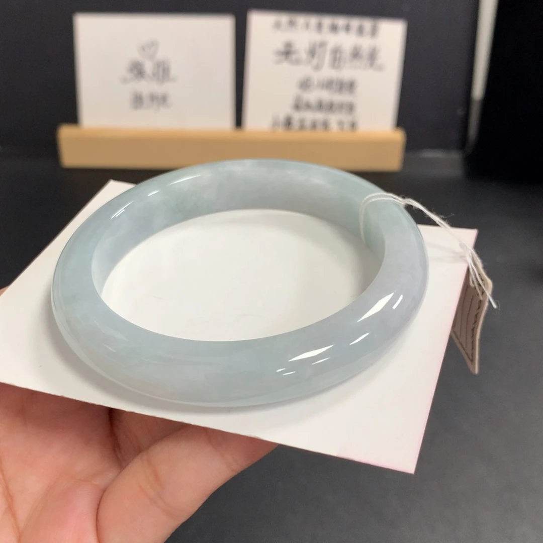 翡翠未镶嵌手镯17号59.4-11.5-8.9