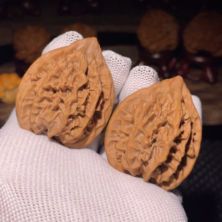 把件文玩核桃秦岭野生山魄系列破穹36