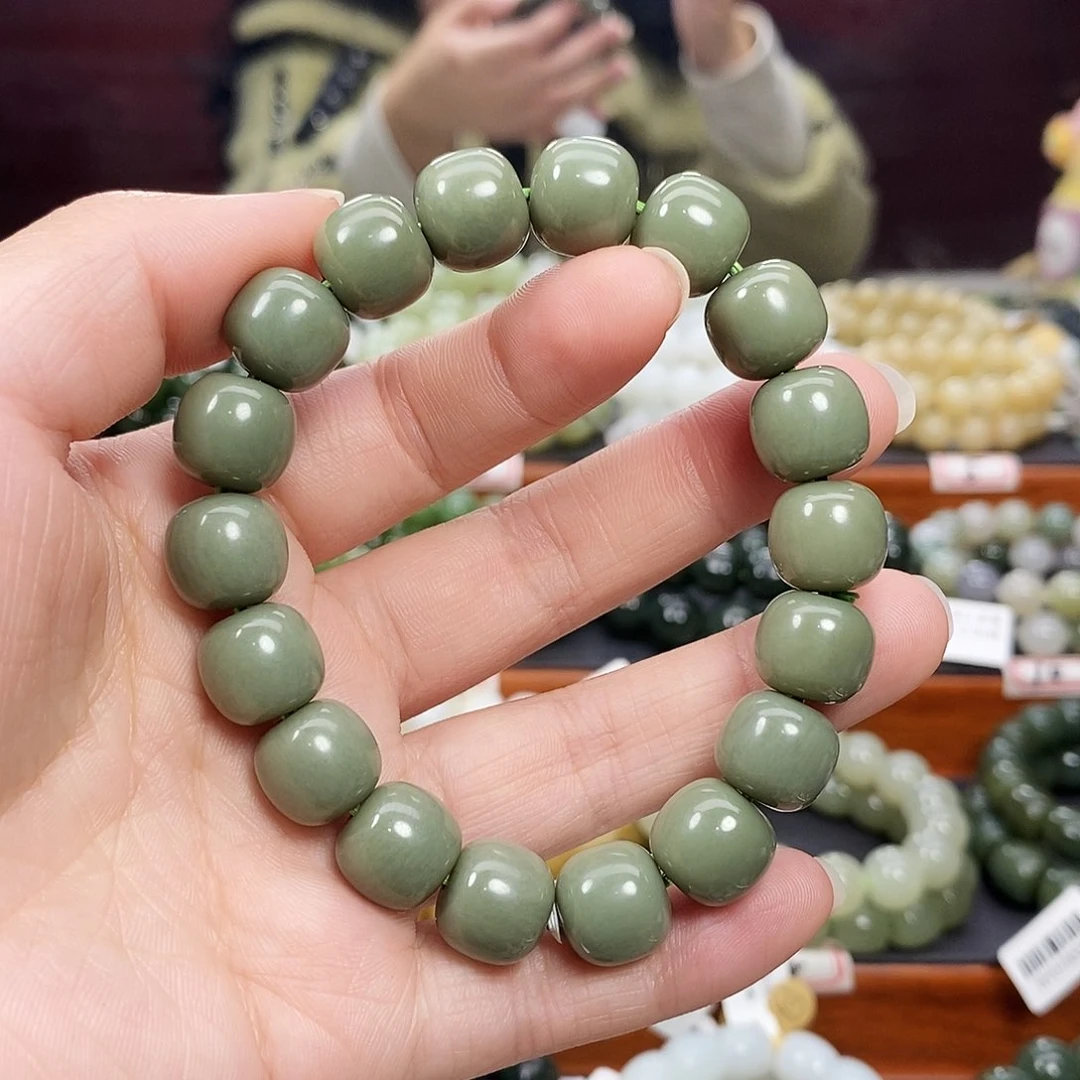 和田玉手链未镶嵌