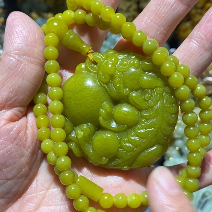 岫玉岫玉吊坠未镶嵌