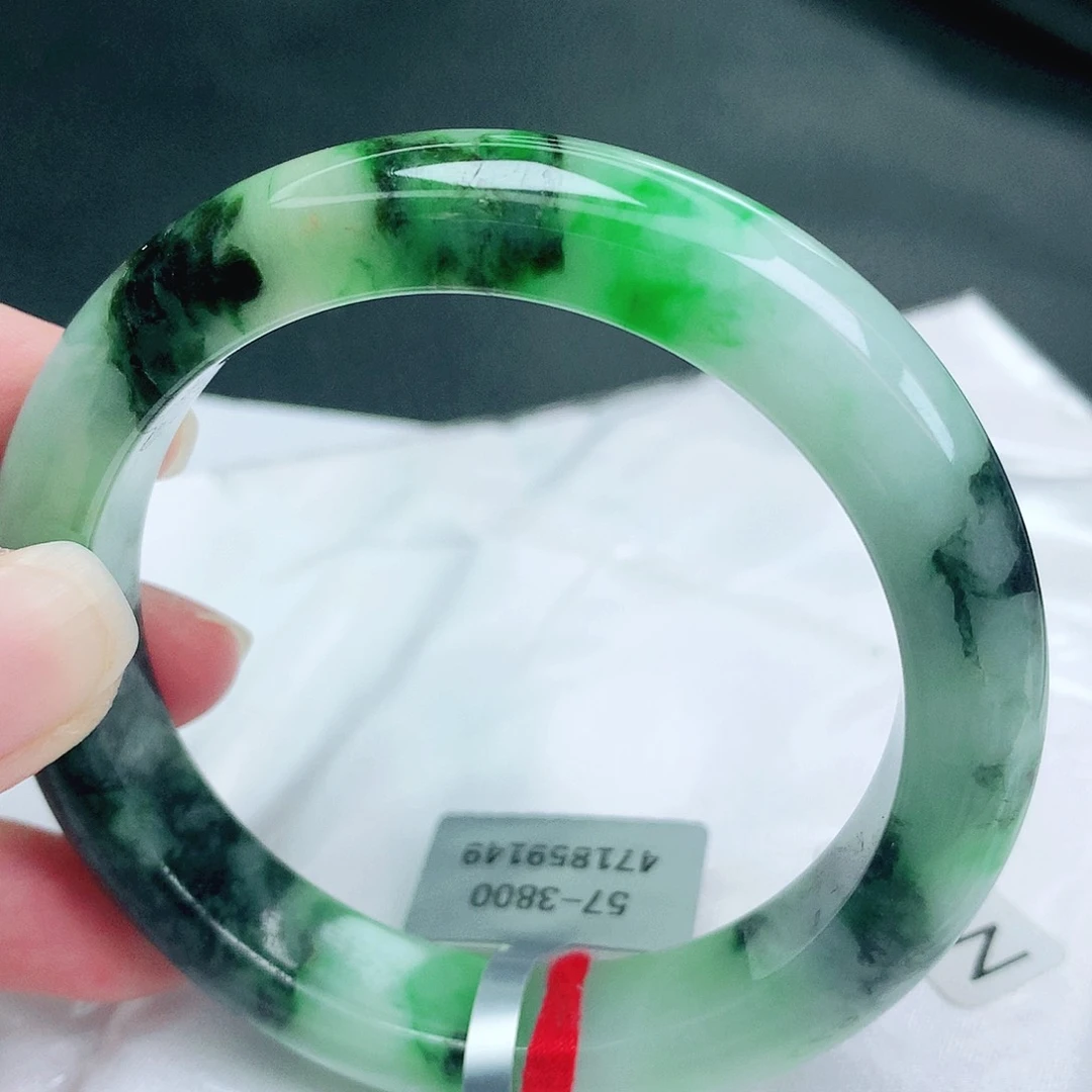 翡翠未镶嵌手镯缅甸天然A货翡翠手镯