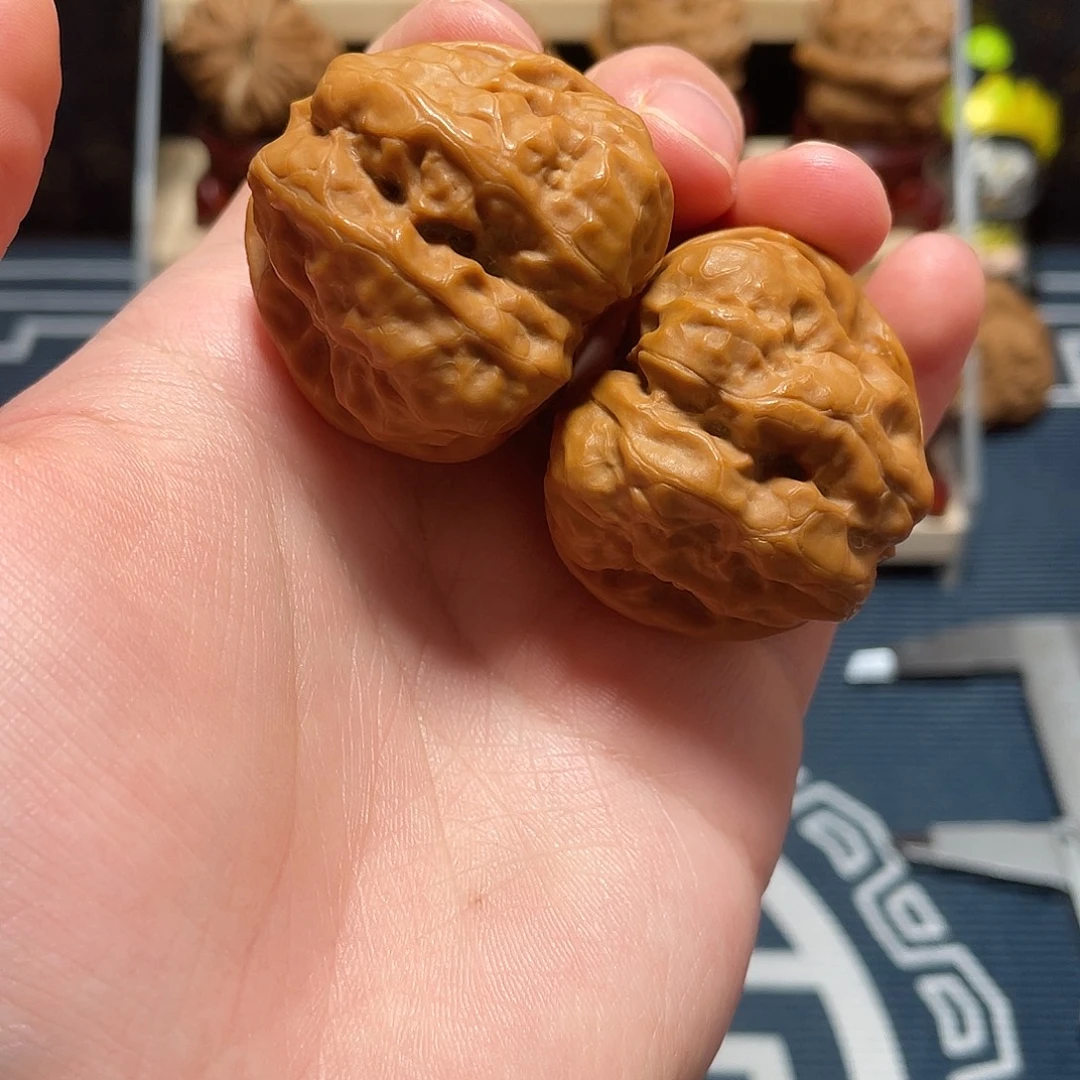 隔***叔文玩核桃把件蛤蟆
