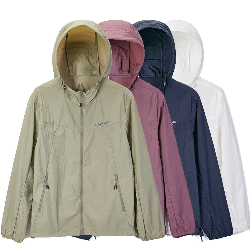 【新哥】防紫外线UPF100休闲透气防水连帽户外运动防晒衣6213