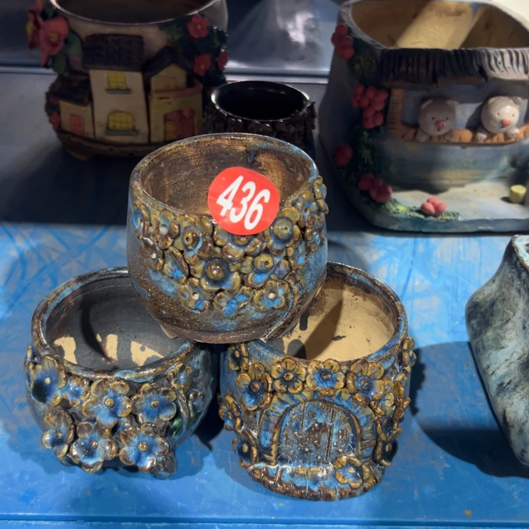 微瑕436 号陶然花器手工制作