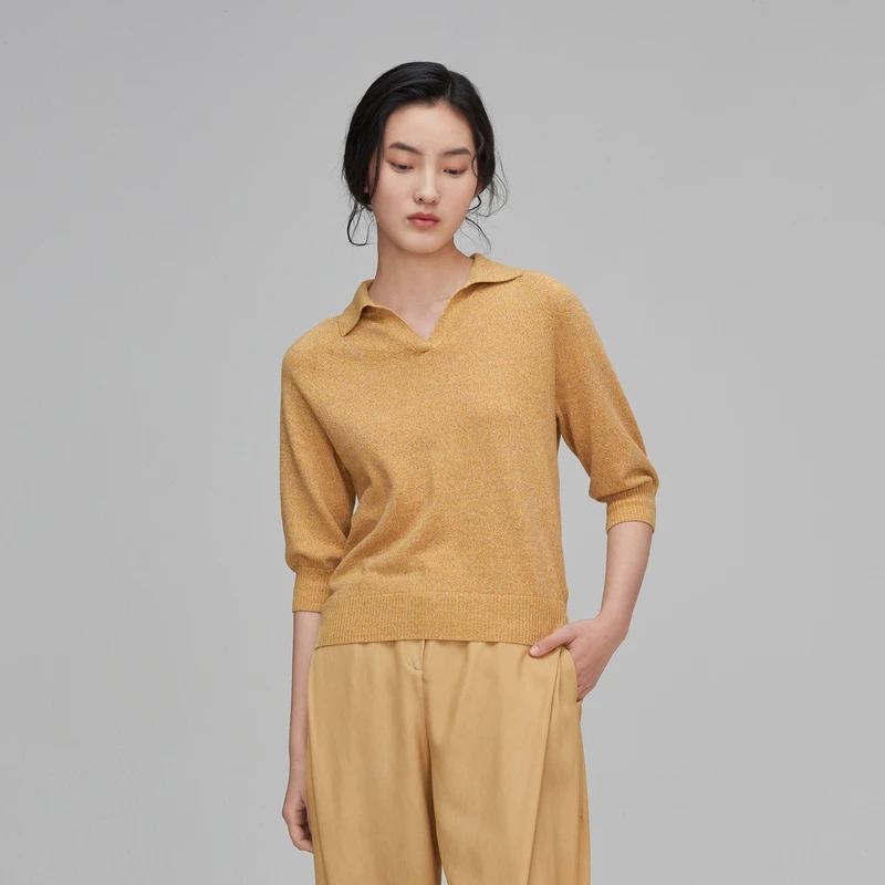 EXCEPTION例外插肩毛织套头A121-B2D03