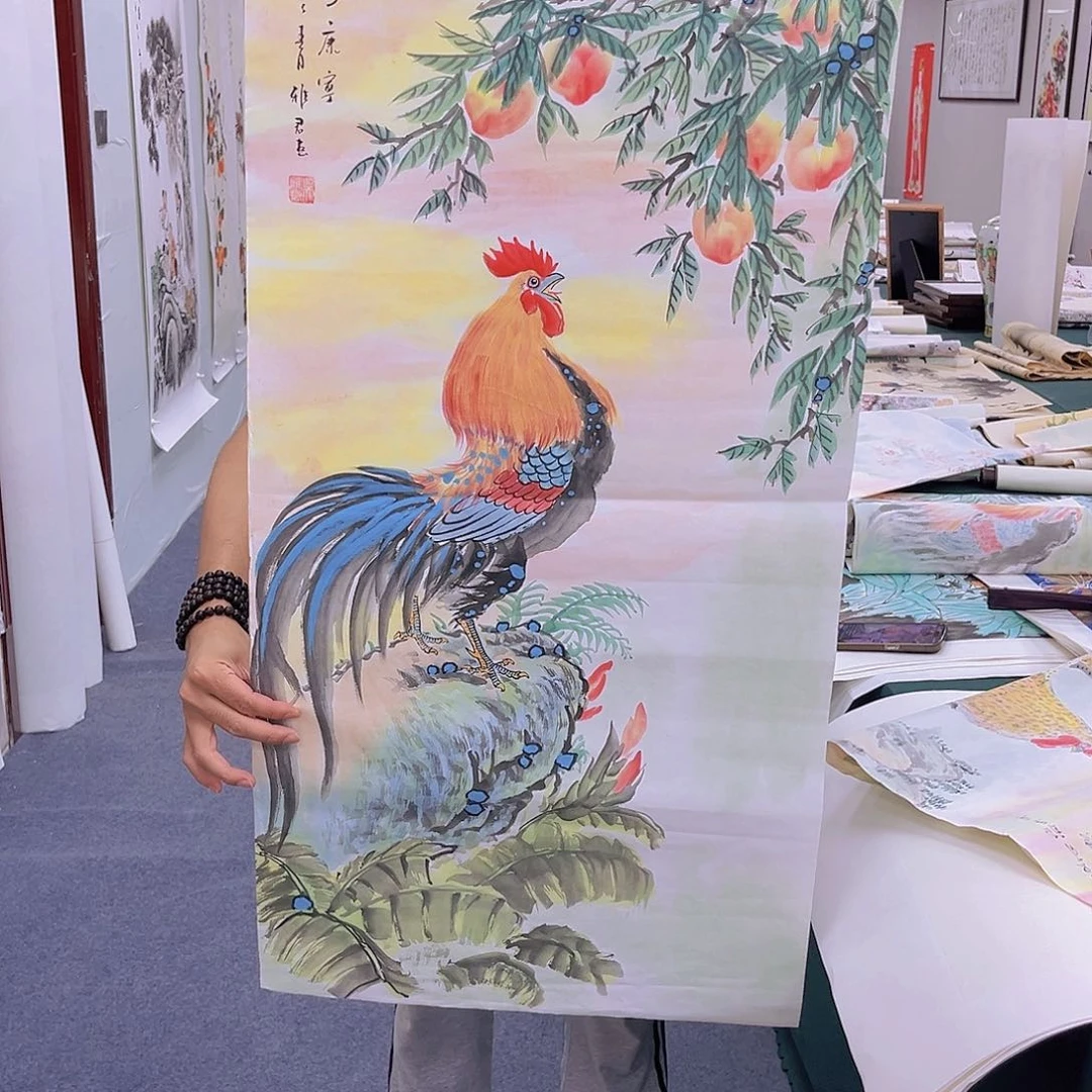 国画宣纸国画纯手绘作品