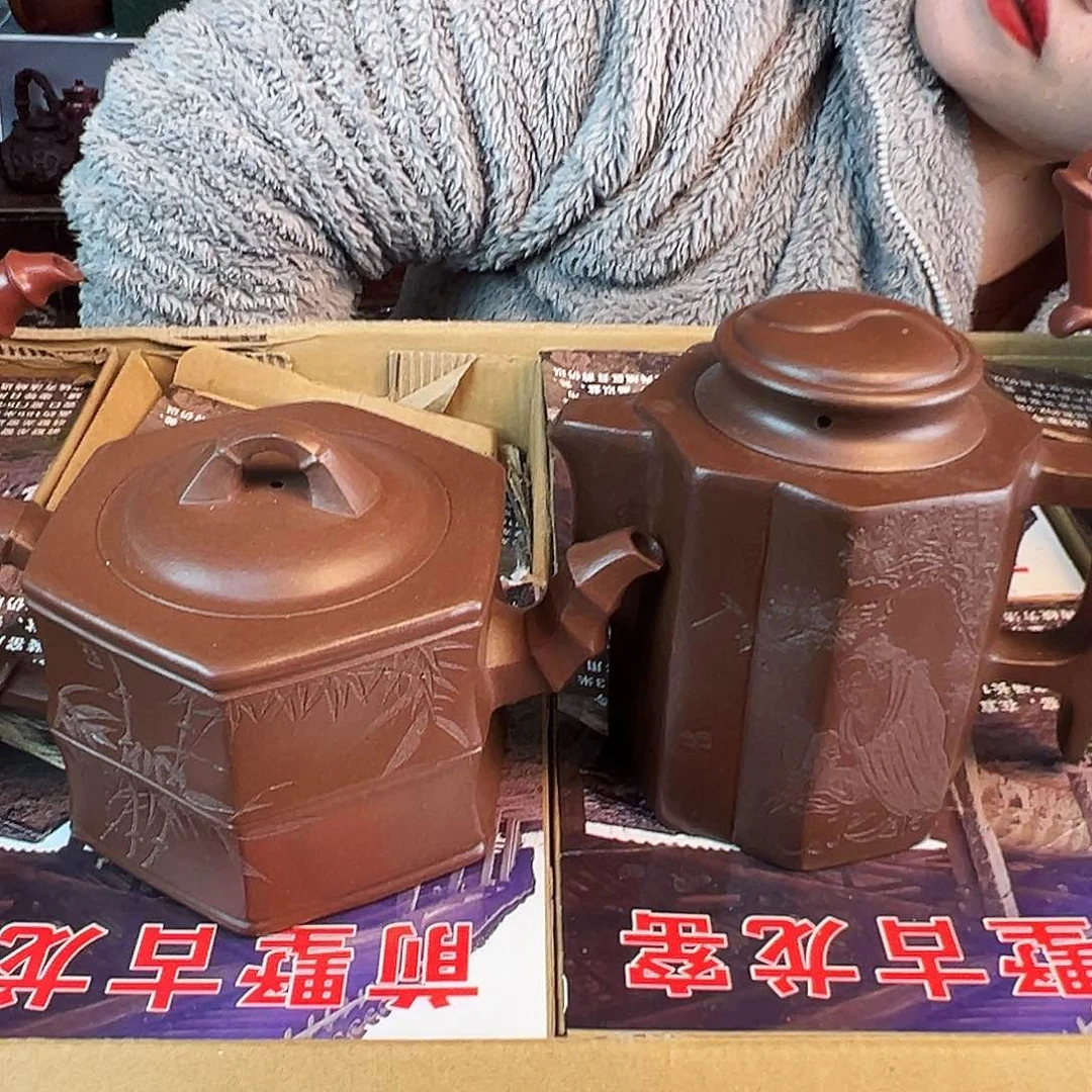 茶壶紫砂烈*紫砂壶手工