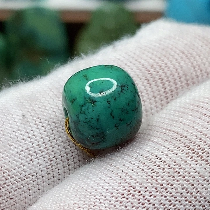 绿松石未镶嵌天然原矿 地大质检