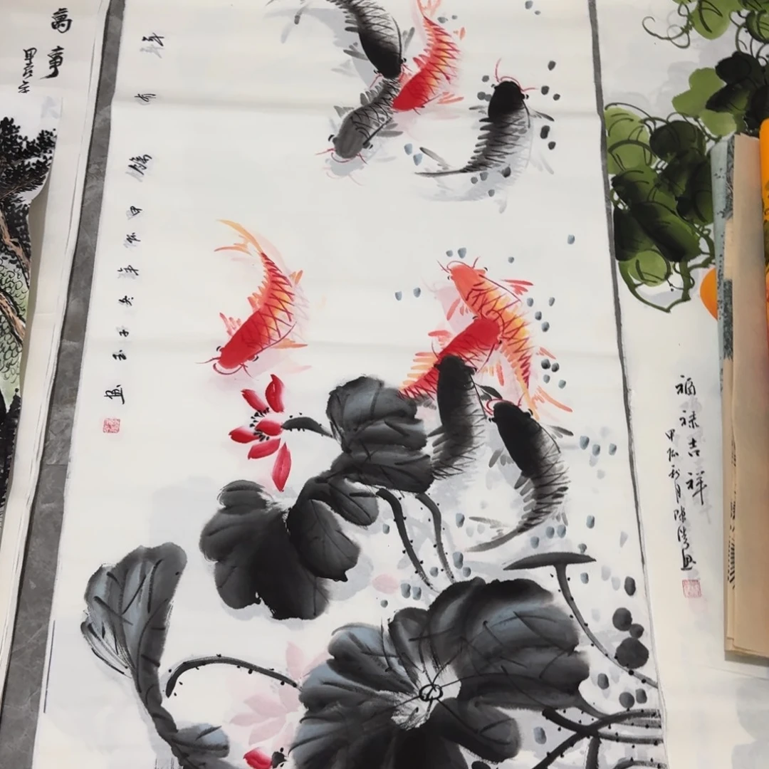 国画晓彤美术馆直播间