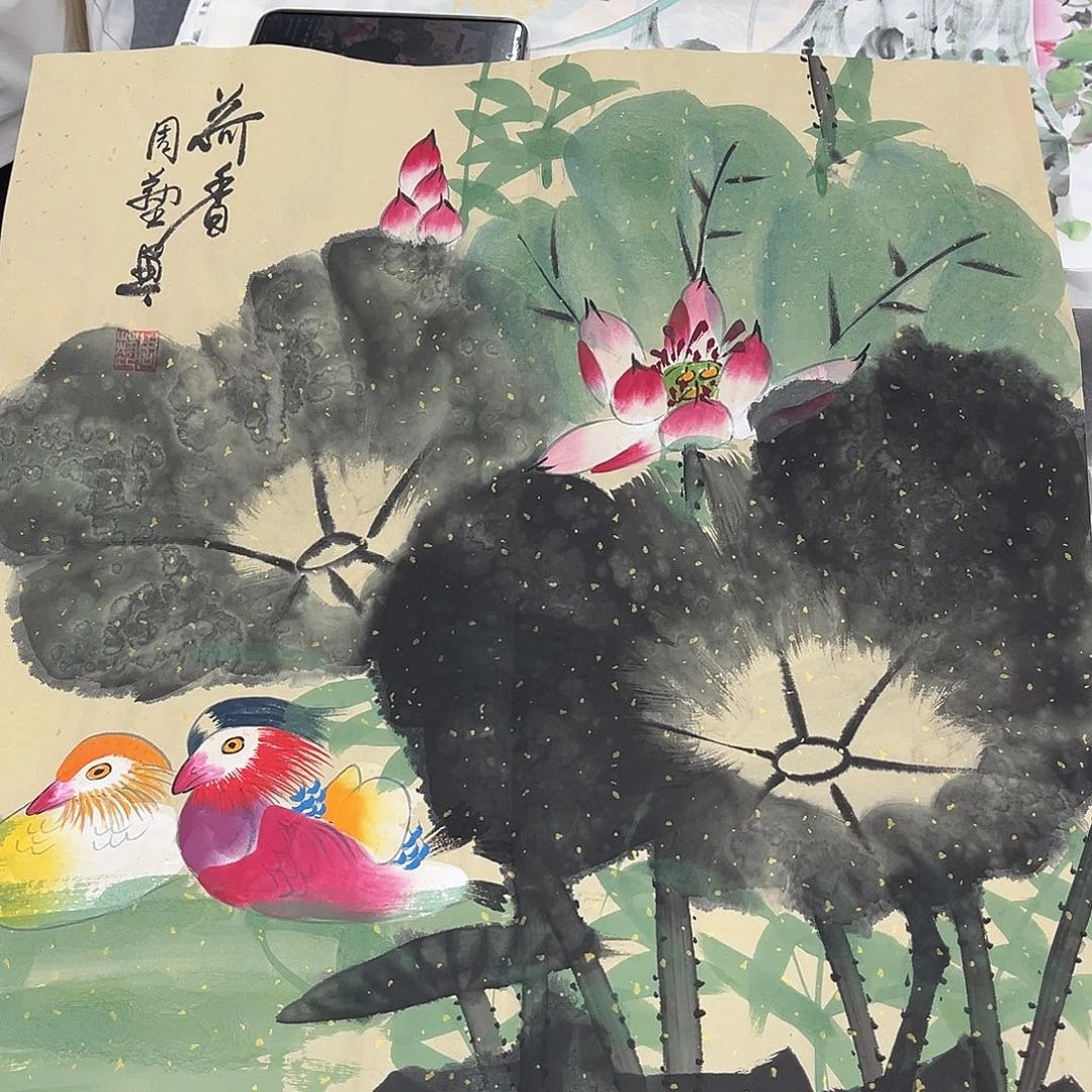 国画纯手绘作品欣赏