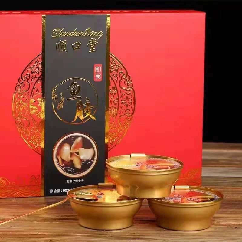 鲜炖鱼胶开碗即食清香淡甜轻食简餐营养滋补早餐温州顺口堂鱼胶