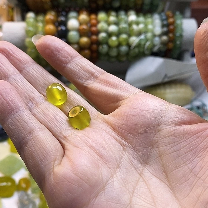 合金蛇纹石玉手镯꒰****꒱