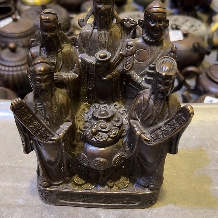 黄铜摆件，文房摆件