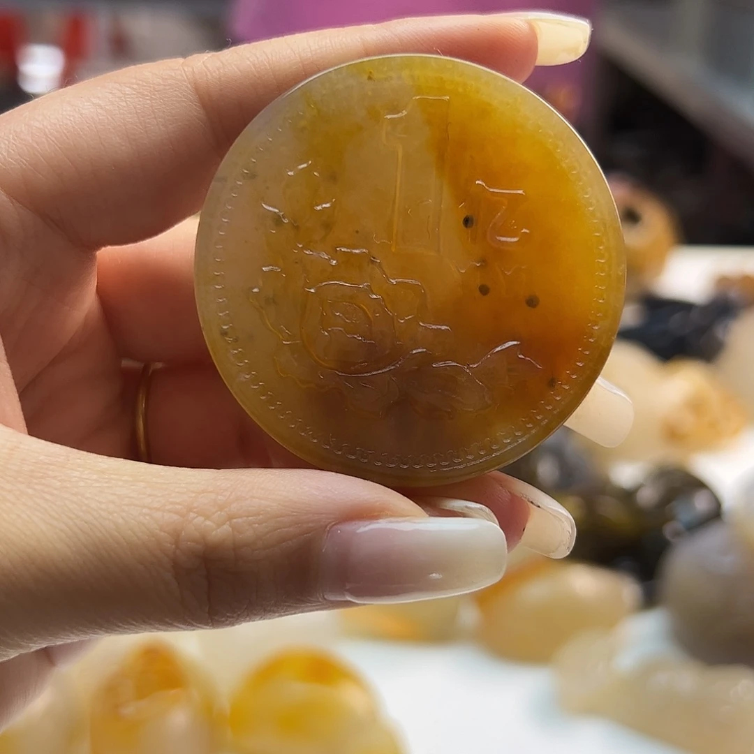 玛瑙/玉髓未镶嵌吊坠(不含链)