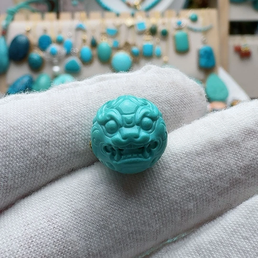 绿松石珠宝奇石未镶嵌