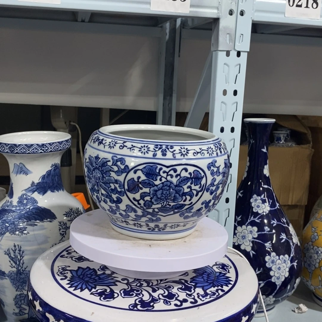 摆件缸花瓶摆件花瓶