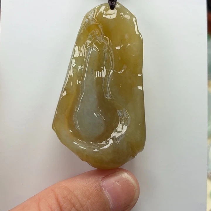 翡翠未镶嵌颈饰天然翡翠a货