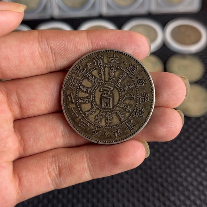 金属大头龙洋船洋工艺品