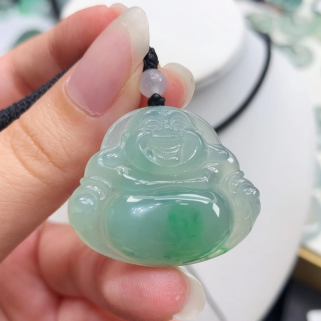 翡翠未镶嵌胸饰翡翠40，27/32/6