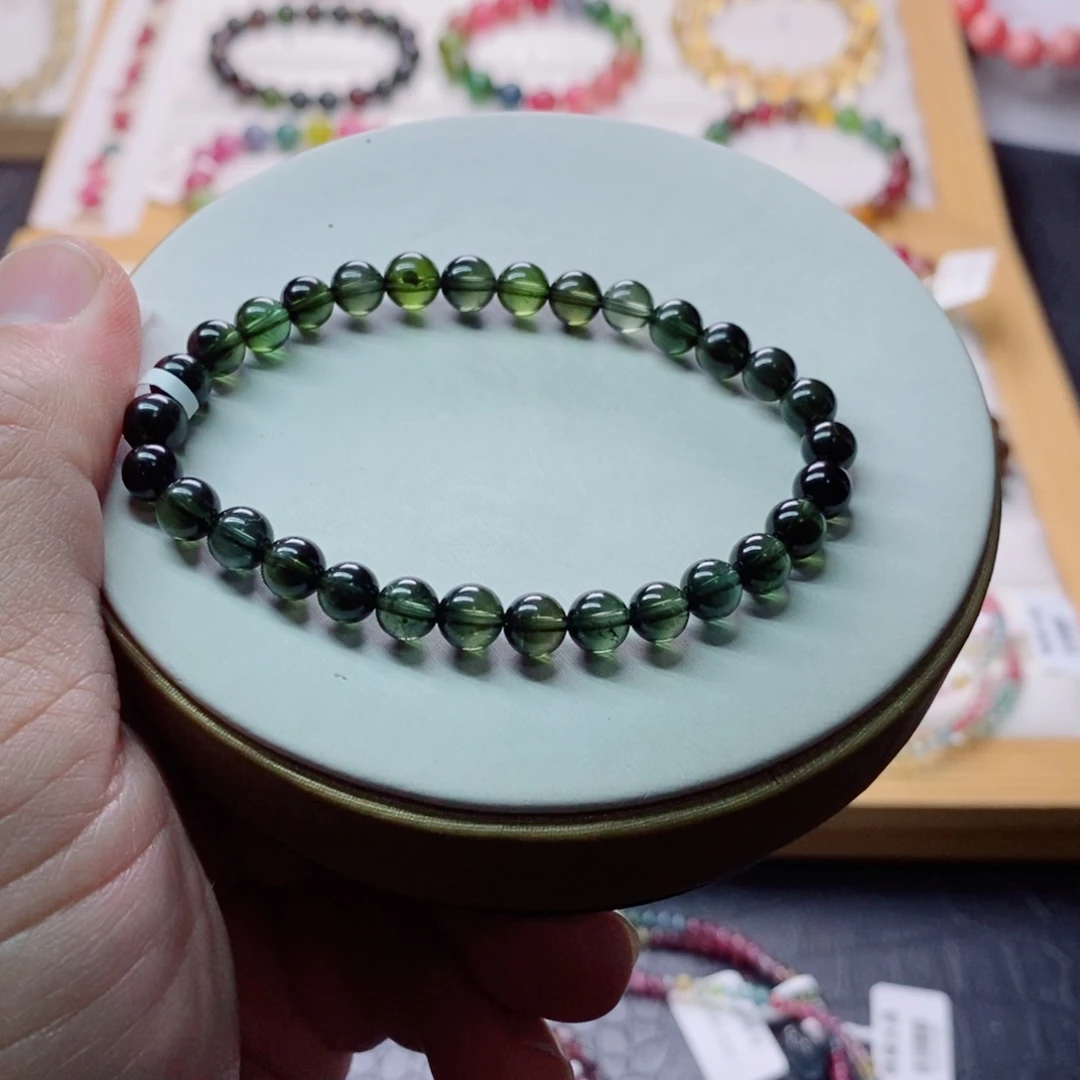 未镶嵌碧玺手链碧玺