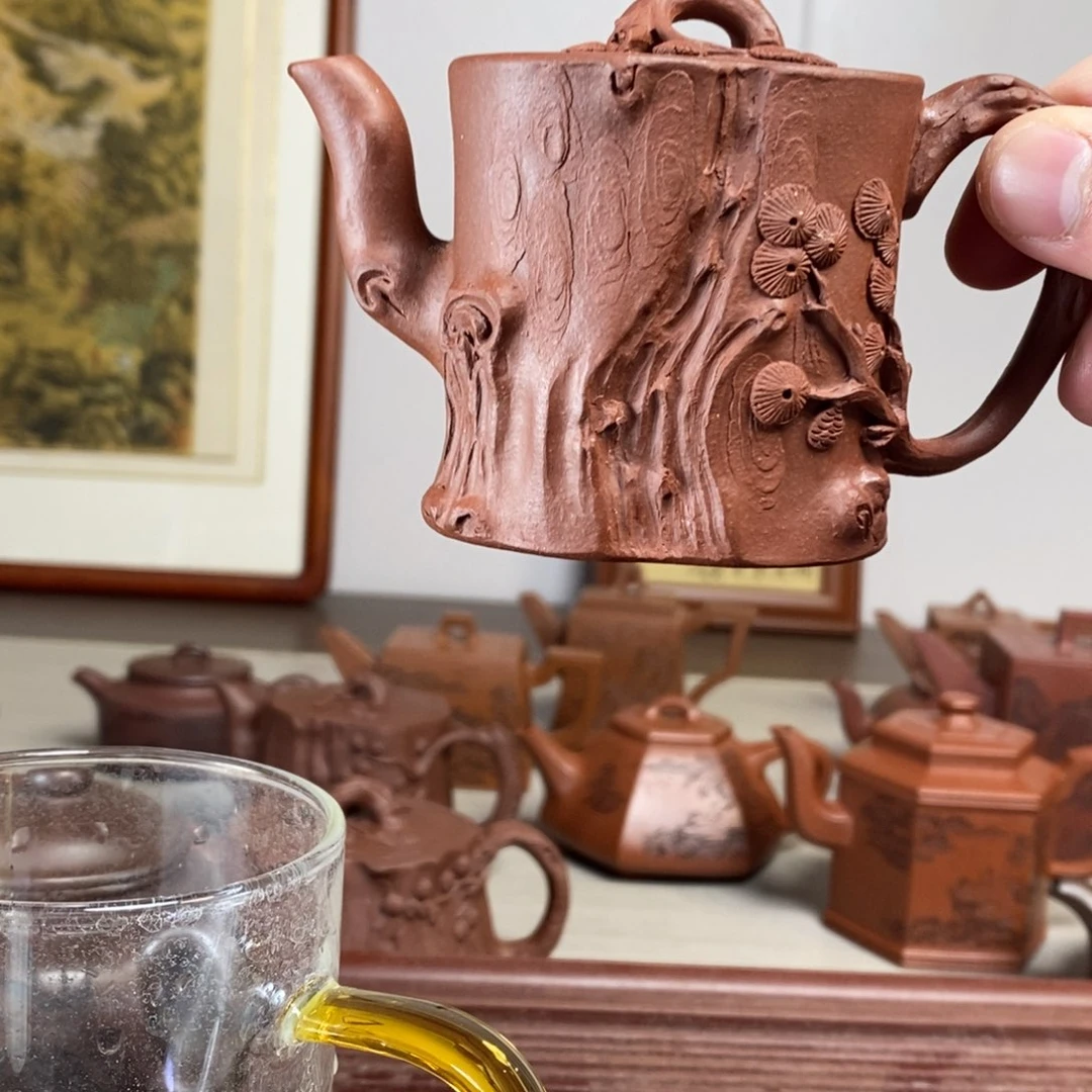 茶壶紫砂原矿泥料传统工艺制作