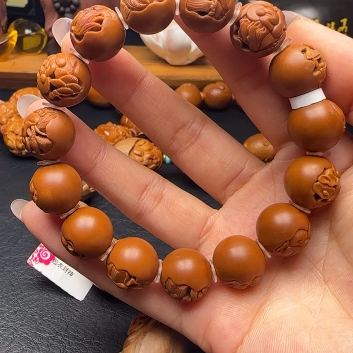 橄榄核手串/手链镂空无相