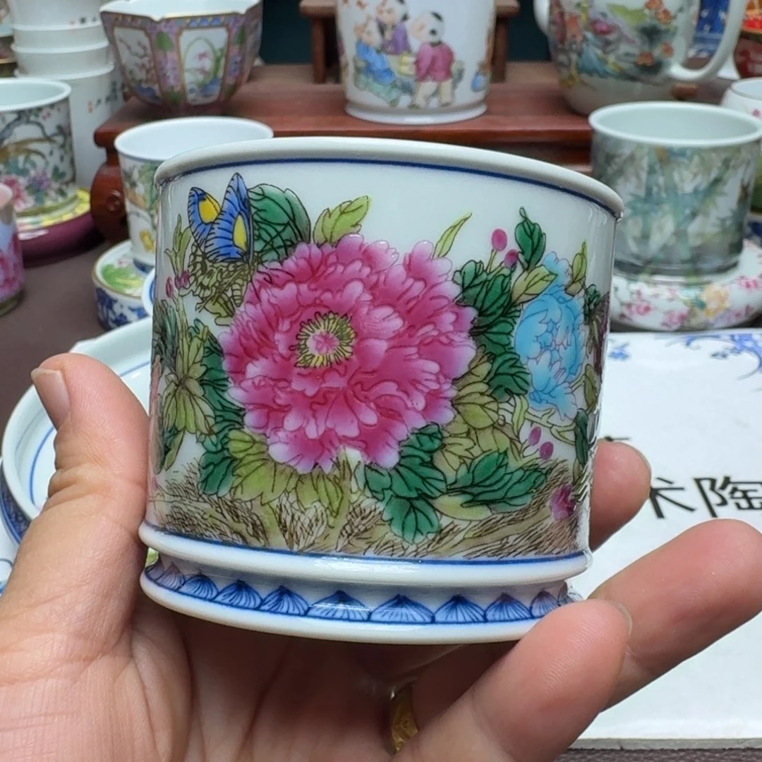 王***涛景德镇手工手绘展示