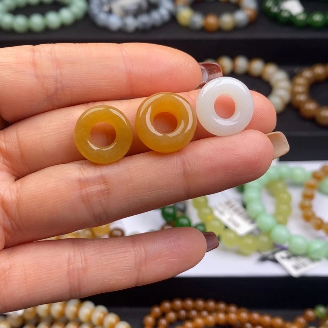 和田玉未镶嵌手串拍一发一