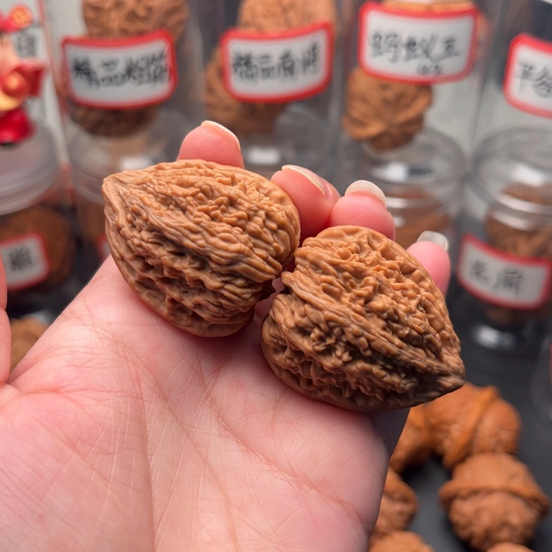 把件文玩核桃34全品玲珑塔尖