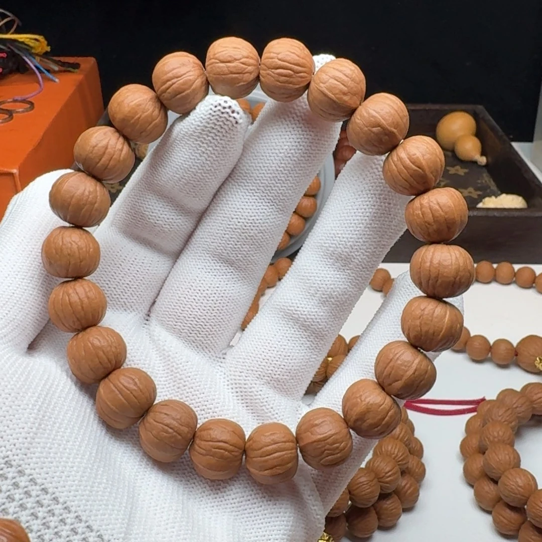猴头核桃手串13.4三围同尺王者南瓜