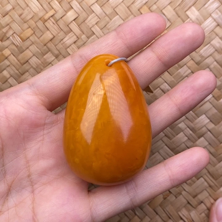 琥珀未镶嵌裸石蜜蜡M