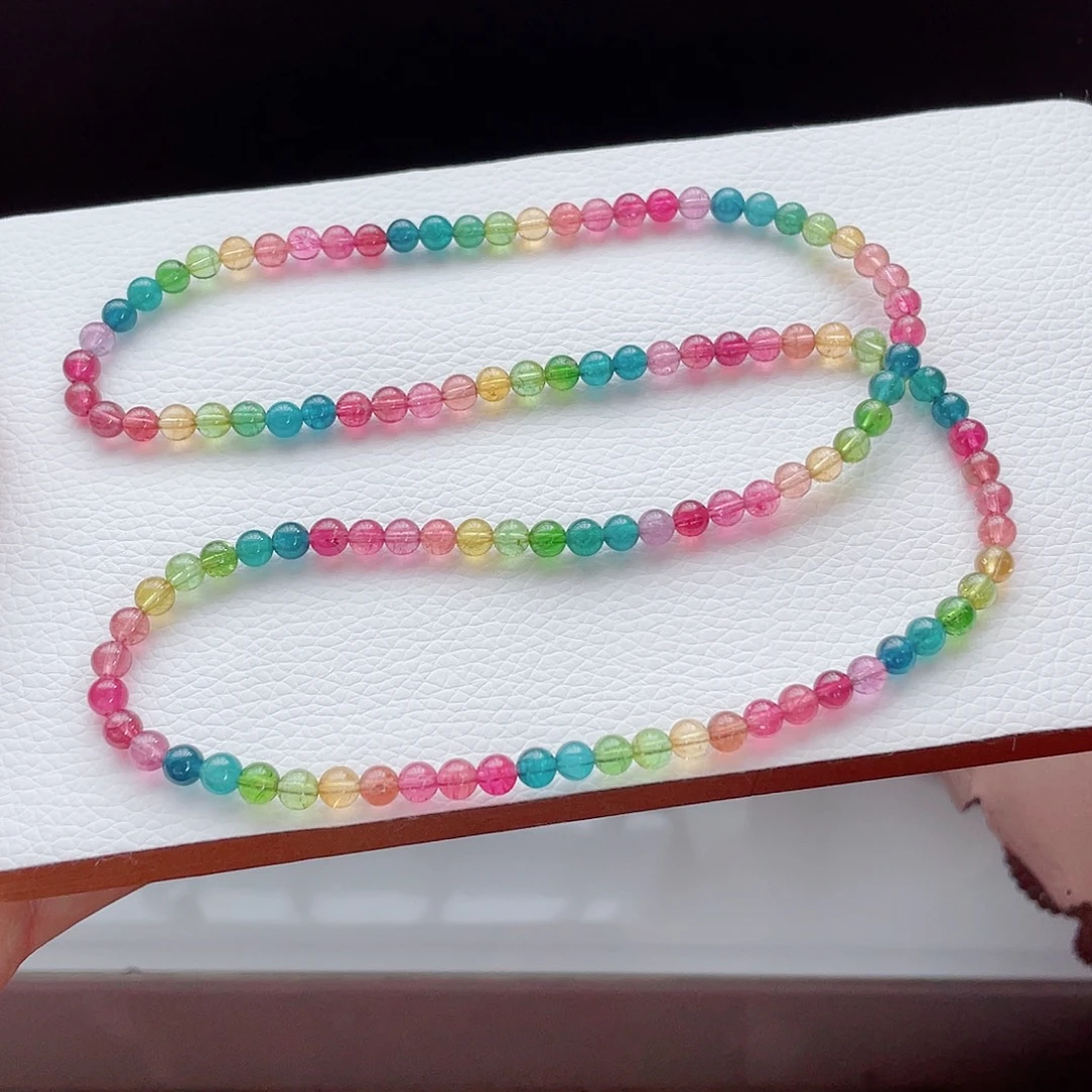 碧玺手链未镶嵌5mm左右