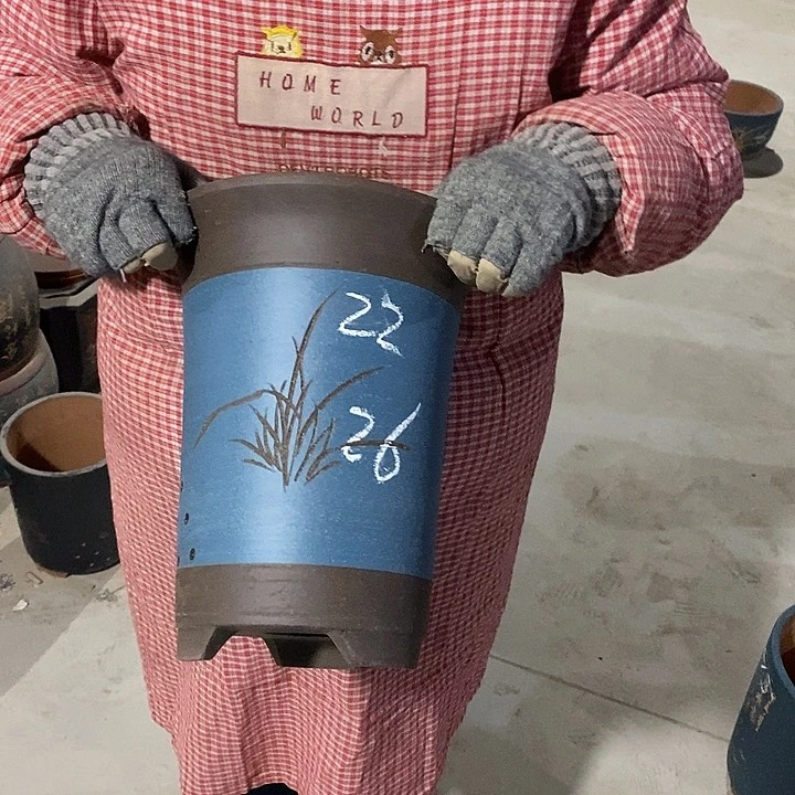 紫砂花盆紫砂花盆