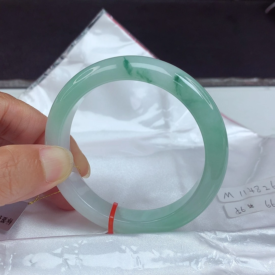 未镶嵌手镯翡翠56圈4826