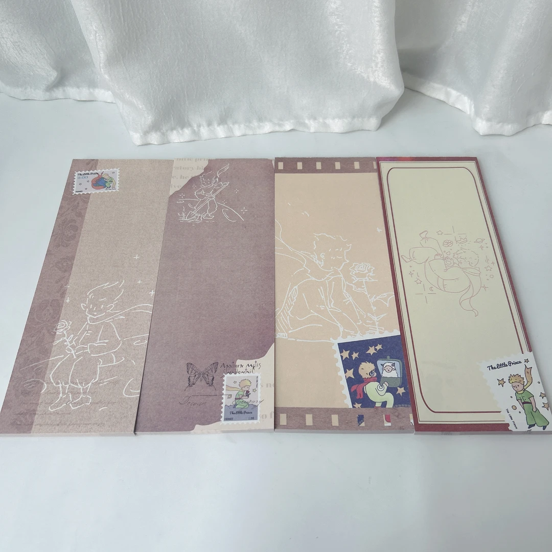 H5邮票小王子拍纸本ins可爱卡通彩色套装小清新学生拍纸本
