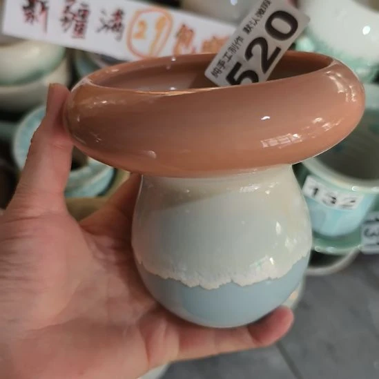 景德镇手工高温陶瓷：内9.5口高11.5