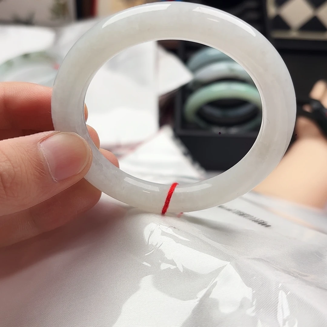 翡翠未镶嵌手镯5557 149