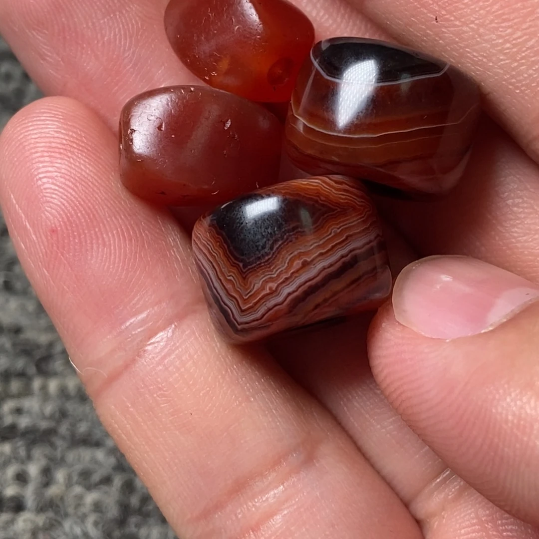 玛瑙/玉髓珠子未镶嵌