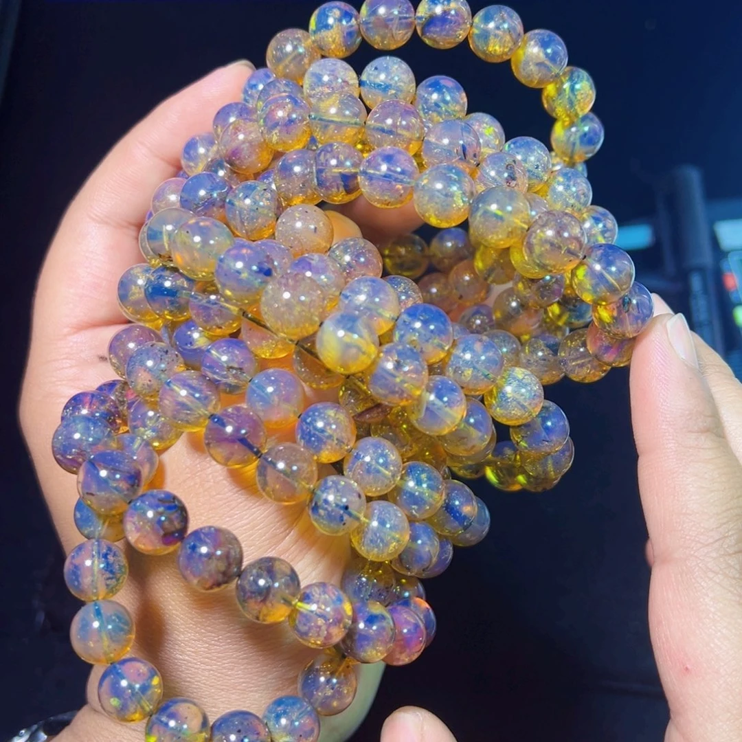 琥珀裸石未镶嵌缅甸琥珀多样性发货其中一件