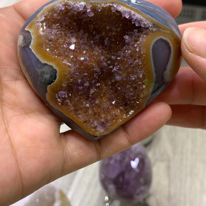 爱心2未镶嵌紫晶鸿*