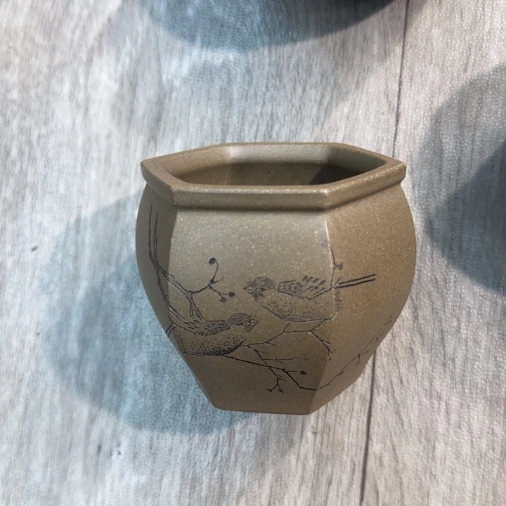 茶杯紫砂J****风全手工制作工艺