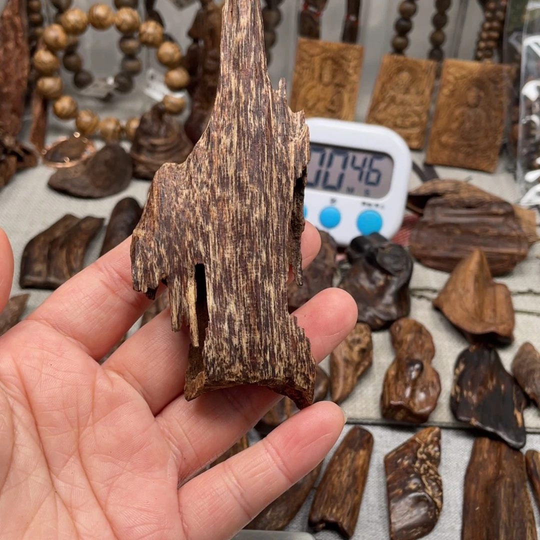 沉香沉香碎屑金三角虎斑软丝6.12