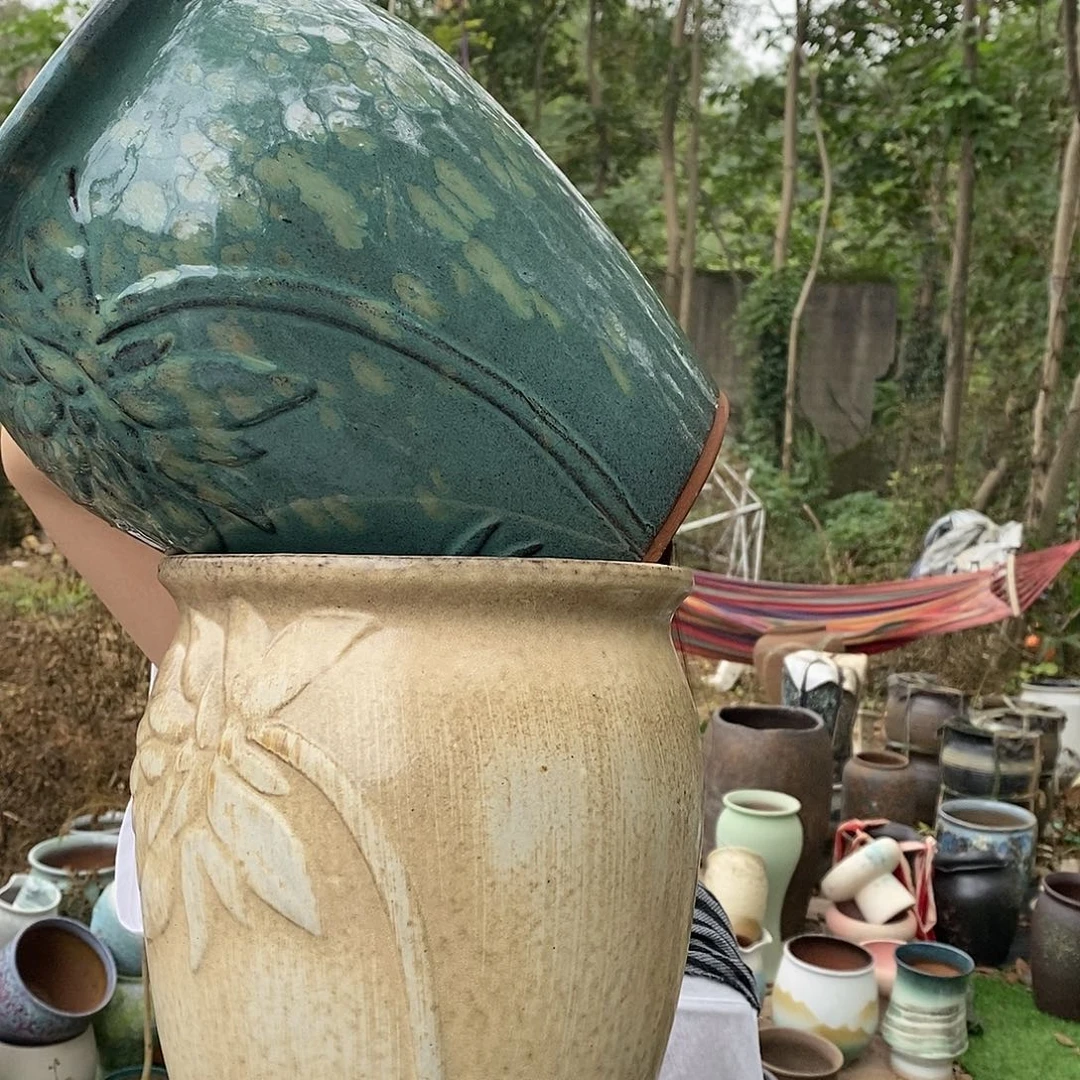 紫砂花盆正品20/25