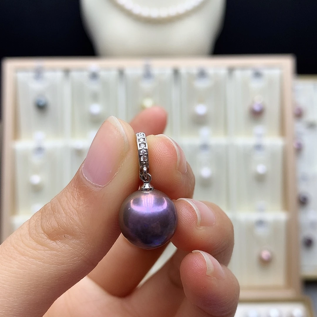 颈饰合金淡水珍珠